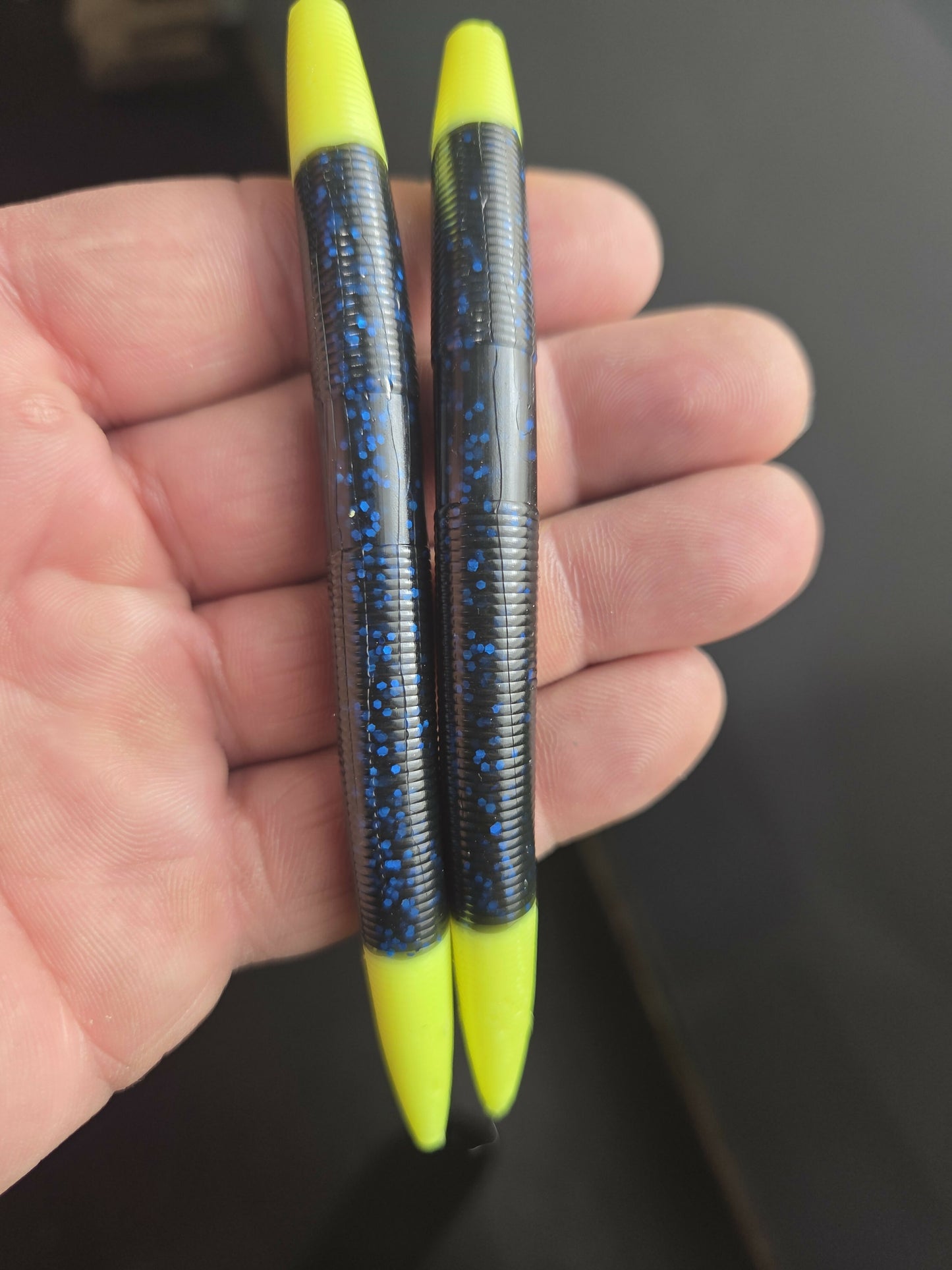 Double shot 5" senko style stickbait worm
