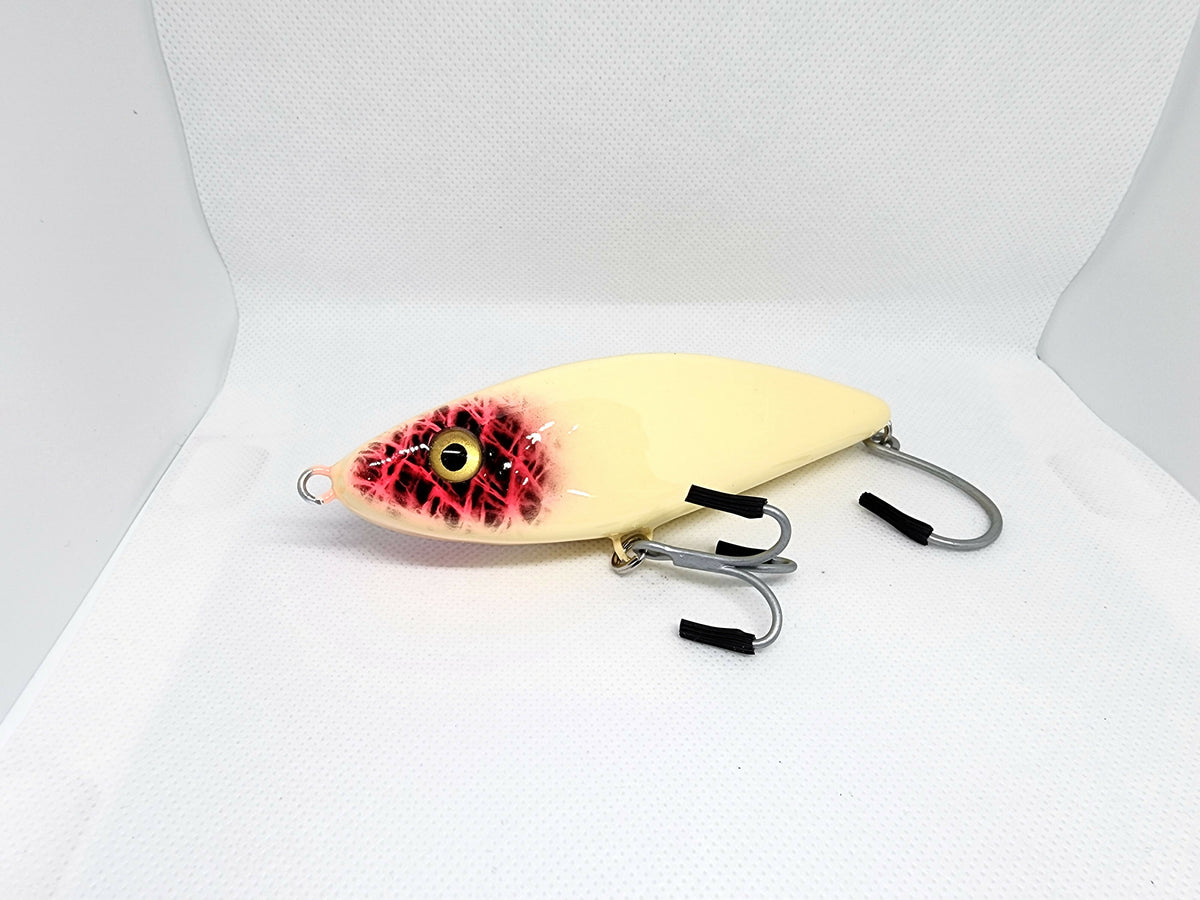 5" Harbor Hammer glide bait (Static Pink)