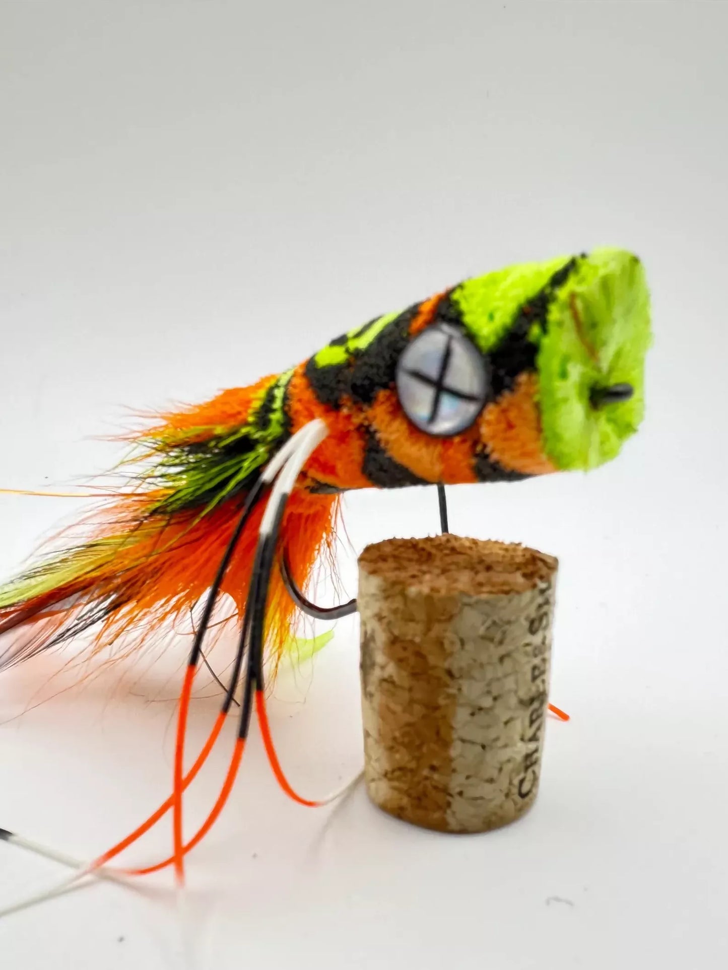 Deer Hair Popper - 1/0 Firetiger