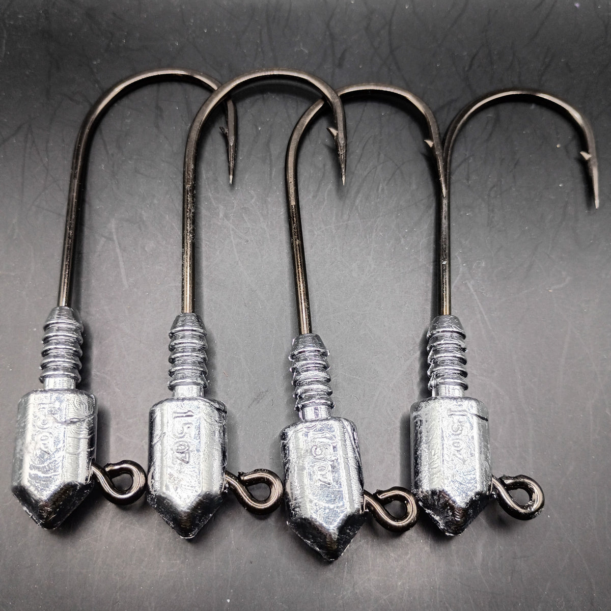 2x Strong 10/0 Flatside Jigs