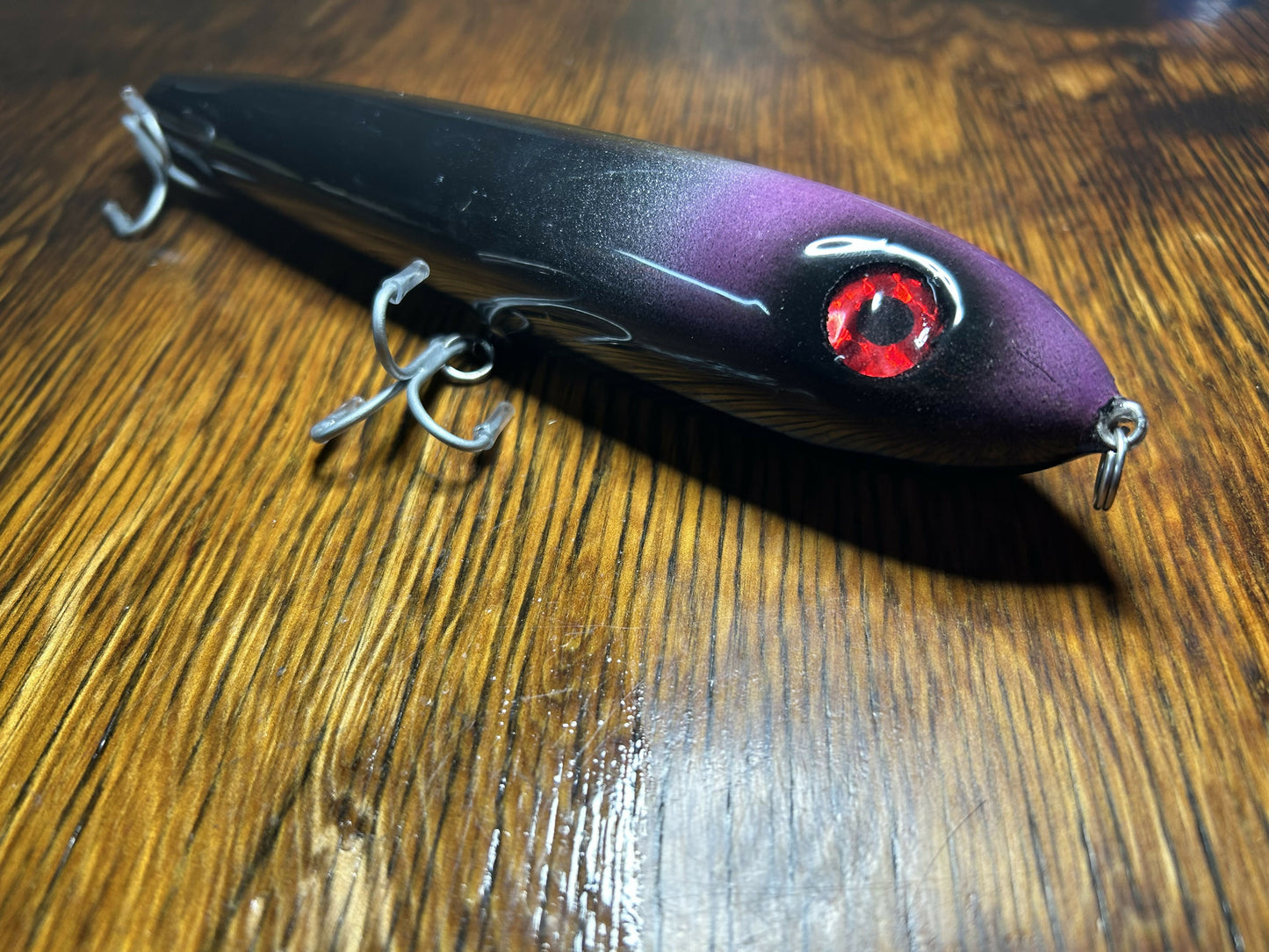 Big 10" Blurple Spook Walking Bait