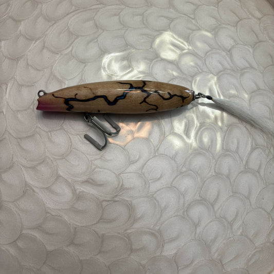 401 Fractle burned maple darter