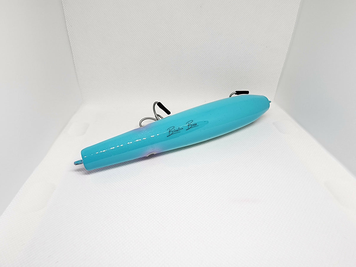 8" EF5 Pencil Popper (Blue/Pearl)