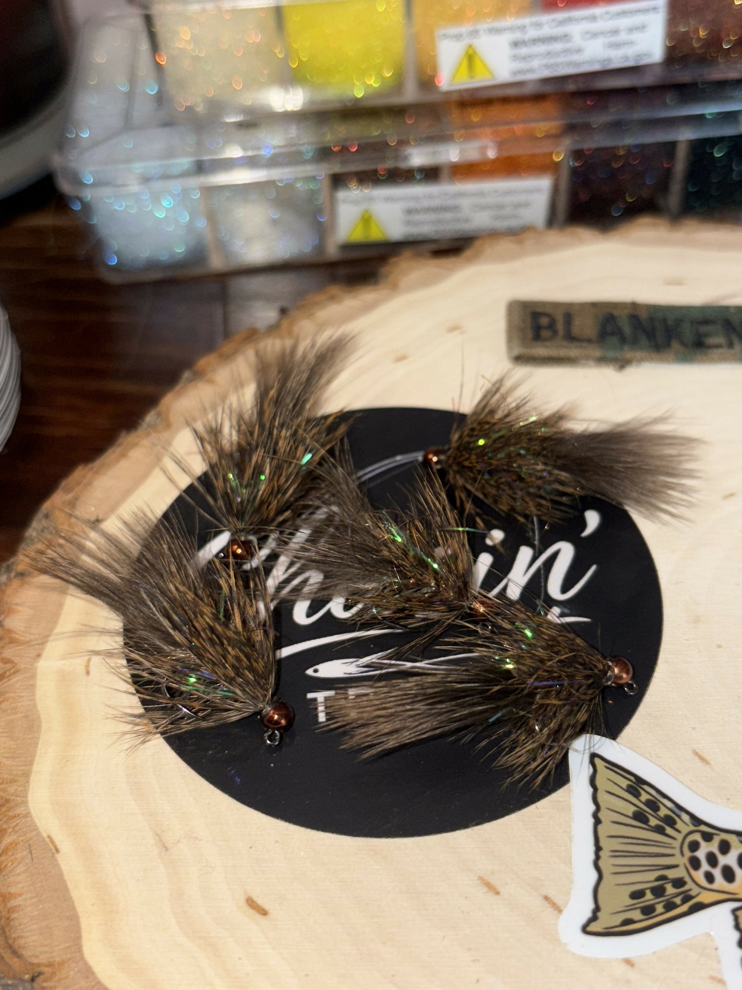 Brown/Coffee Jig Streamer