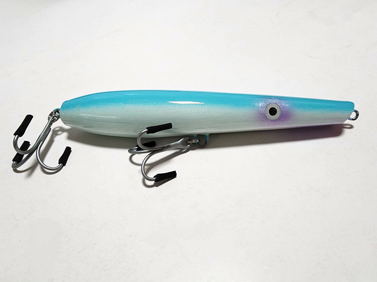 8" EF5 Pencil Popper (Blue/Pearl)