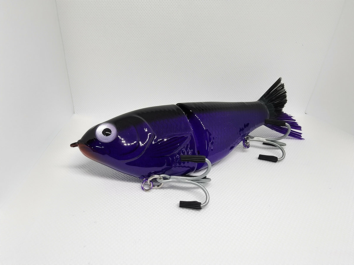 7" Kill Flash glide bait (Blurple)
