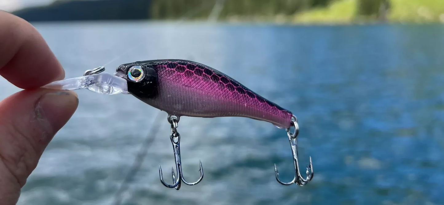 Backwoods Deep Diver - Pink Shad