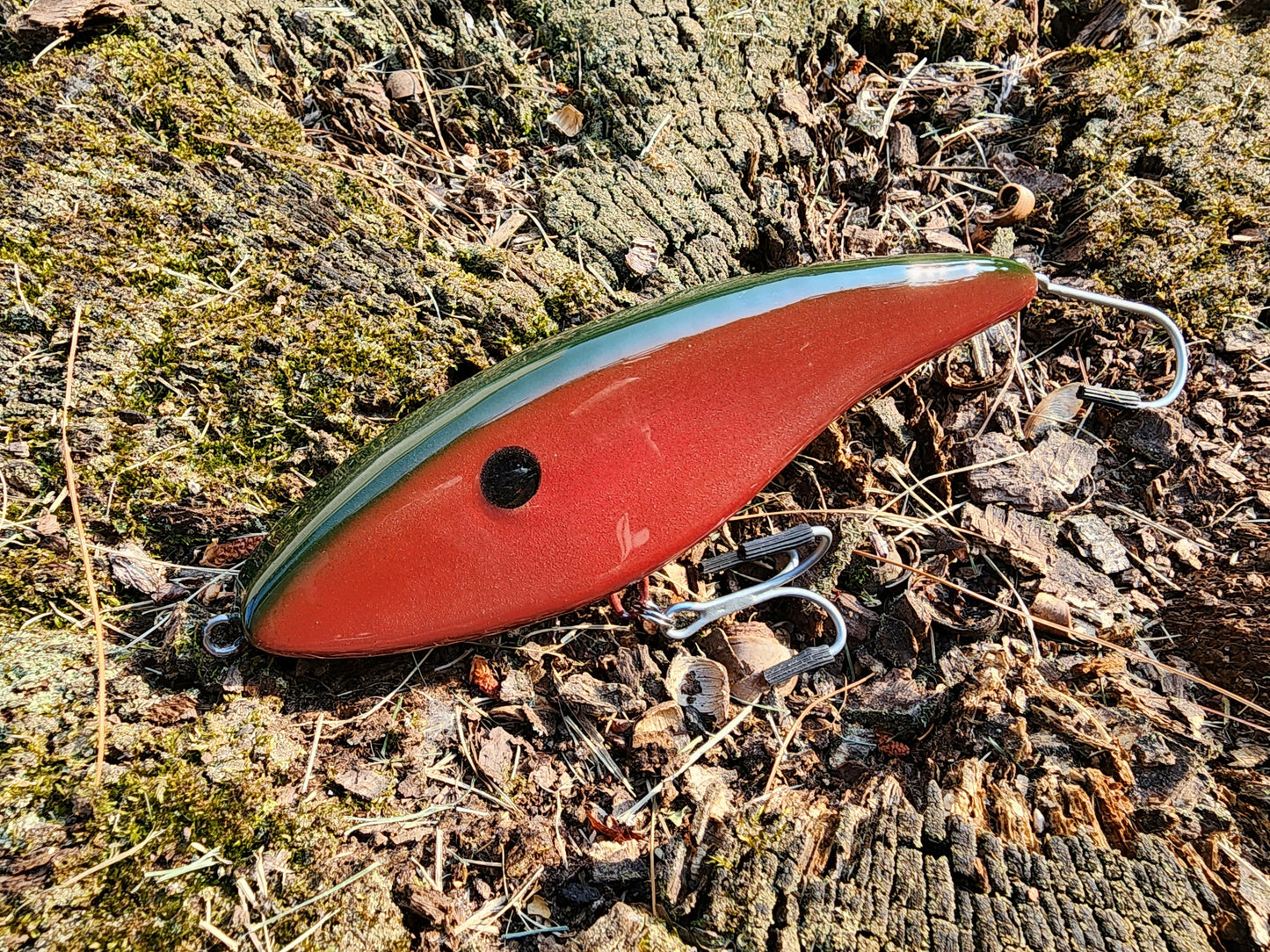 6.5" Wine glide bait
