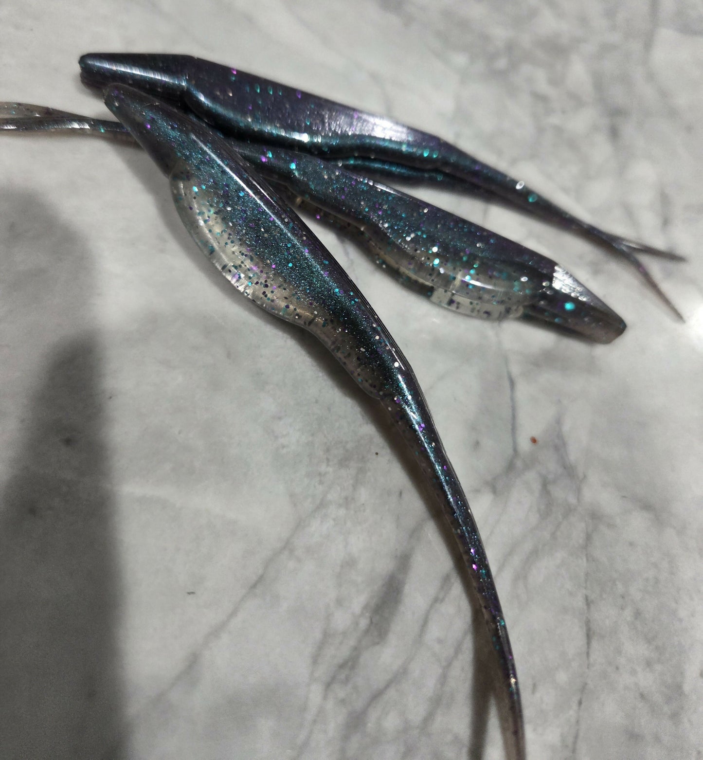 5" forktail fluke shad minnow