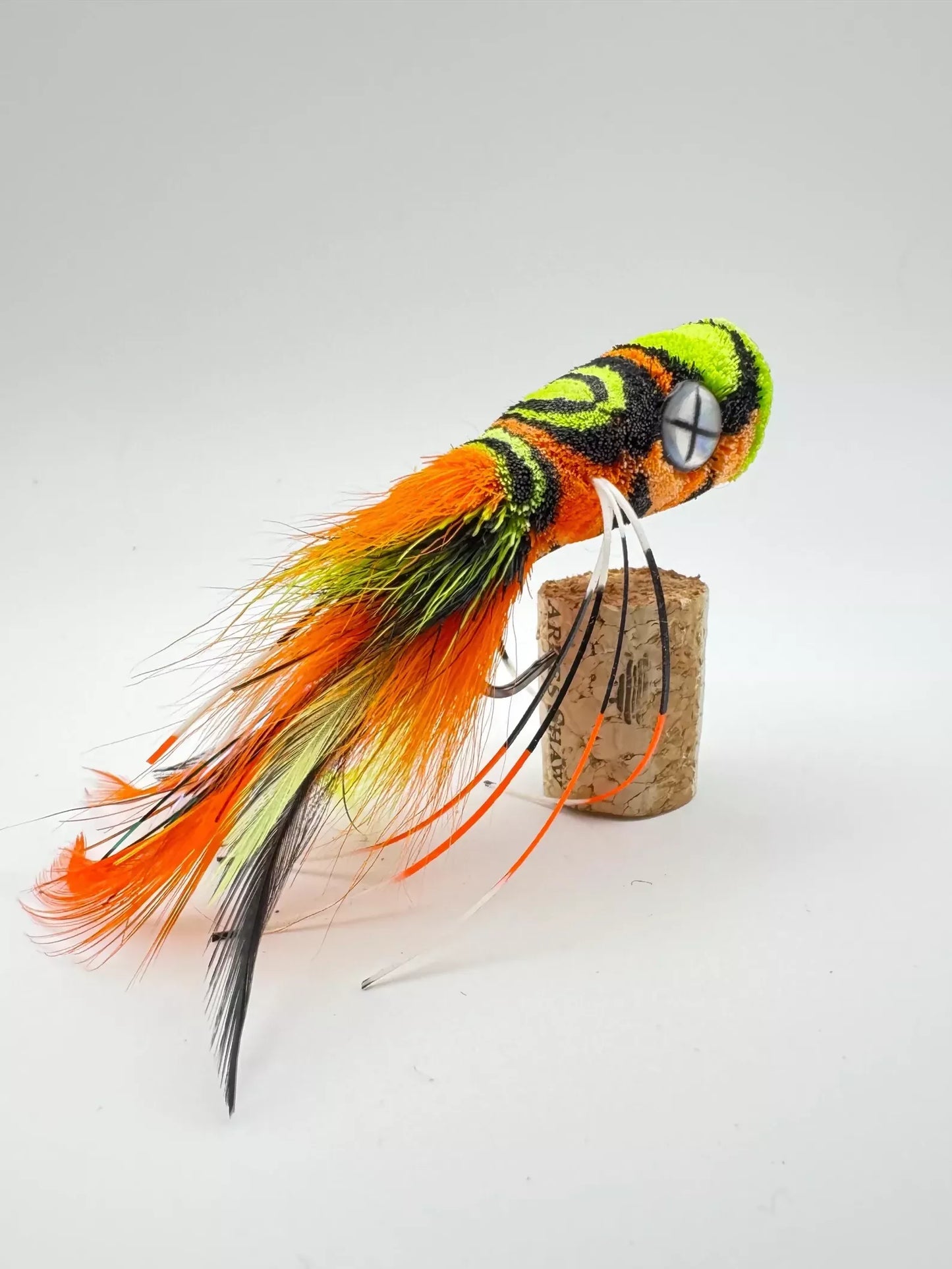 Deer Hair Popper - 1/0 Firetiger
