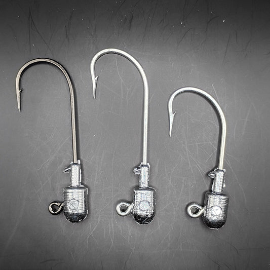 3/4 Oz Bullet Head Jigs 8/0 Hook