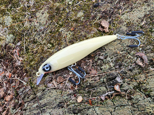 6" Bone RIZZ Minnow