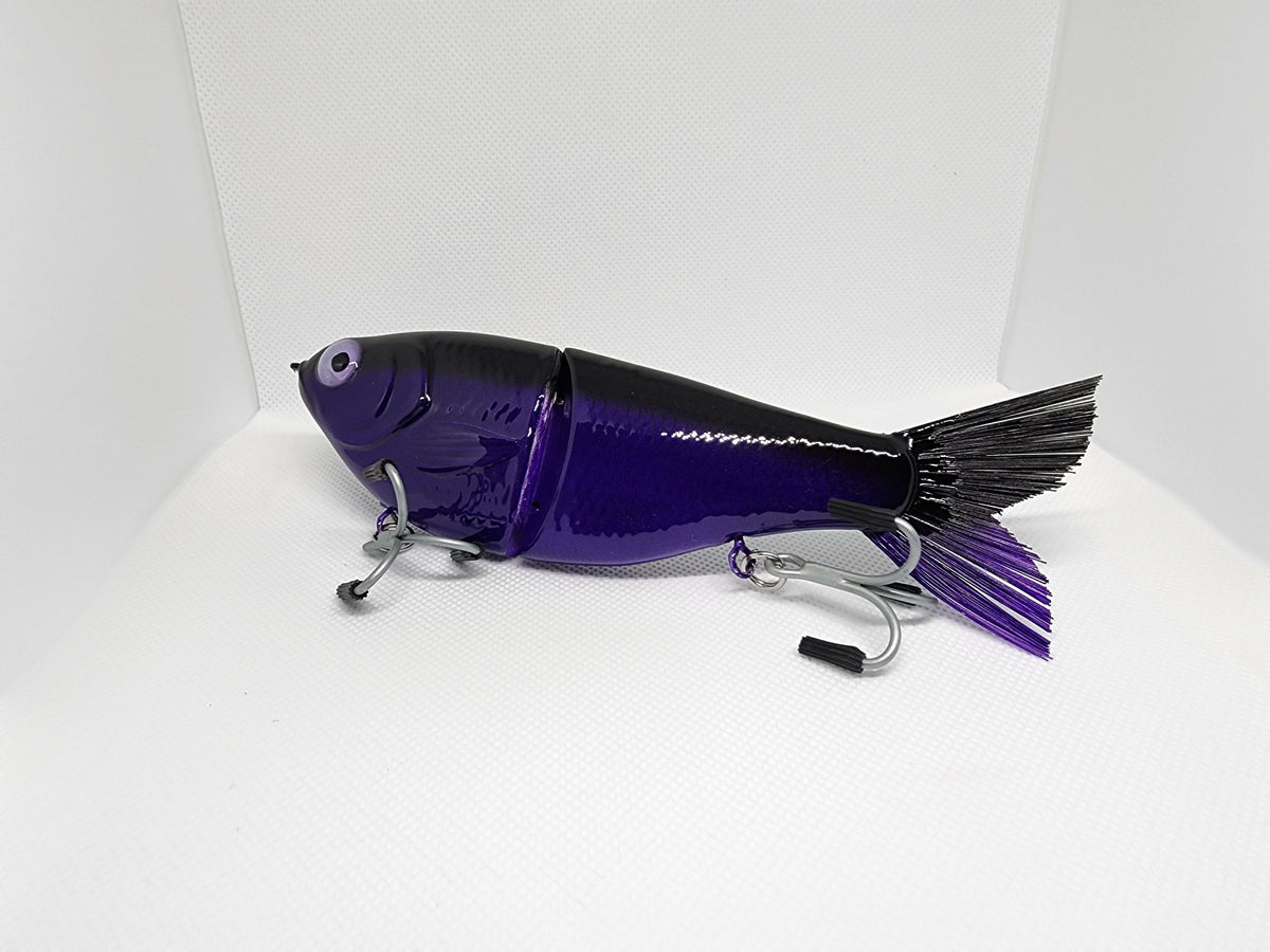 7" Kill Flash glide bait (Blurple)