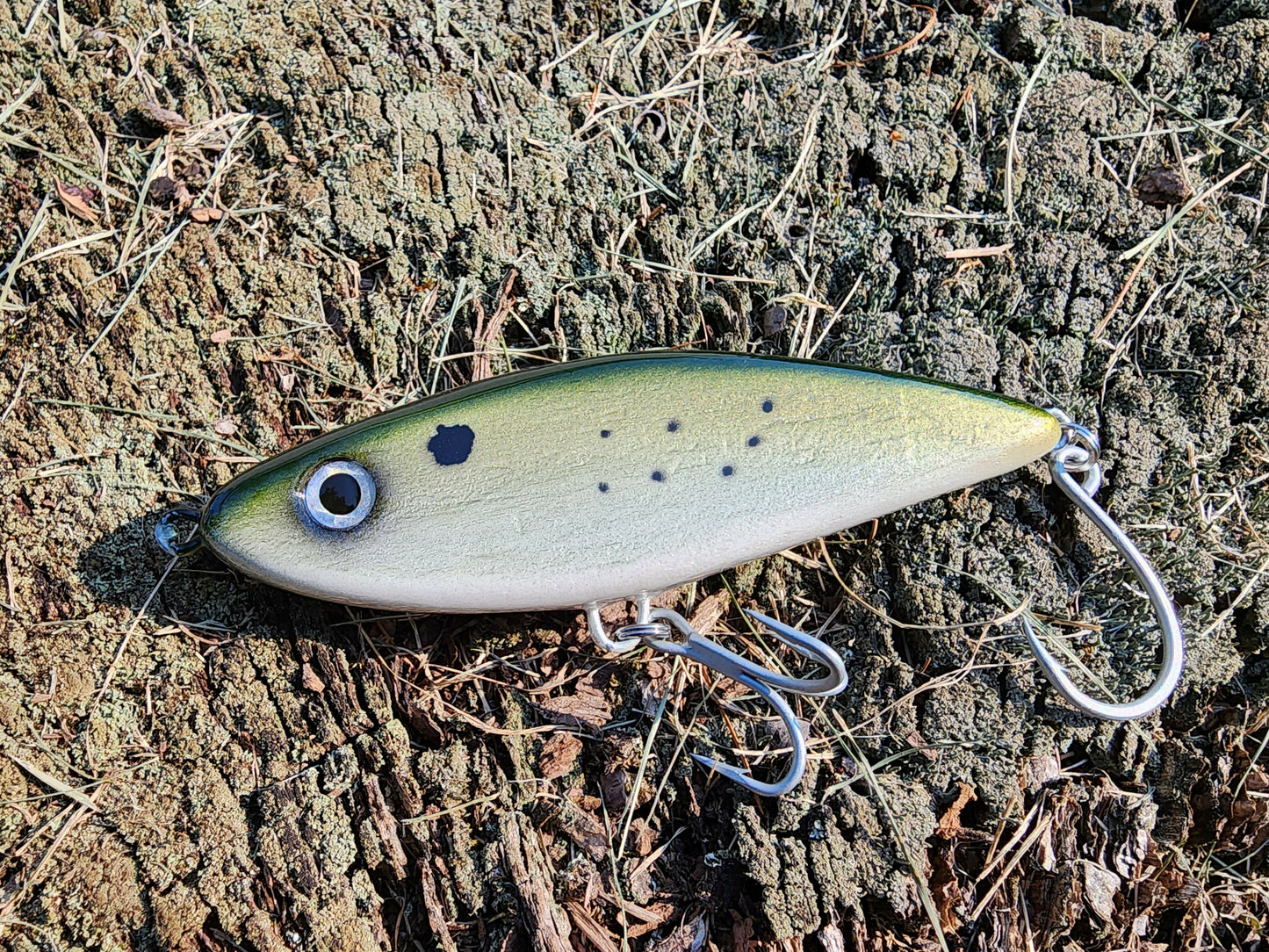 5" Harbor Hammer glide bait (Bunker)