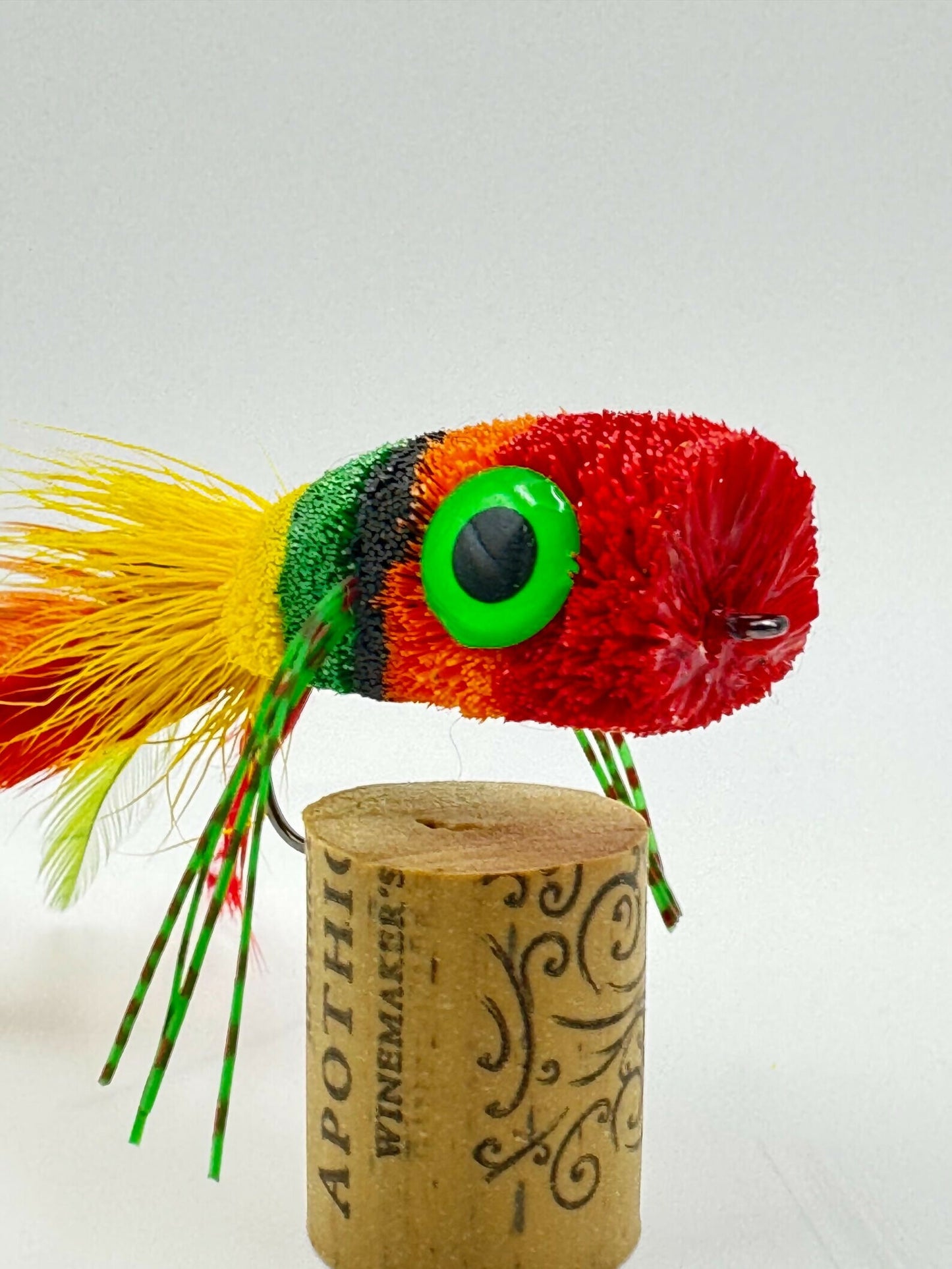 Deer Hair Popper - 1/0 Fruit Cocktail