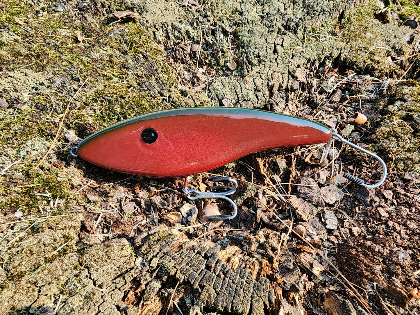 6.5" Wine glide bait