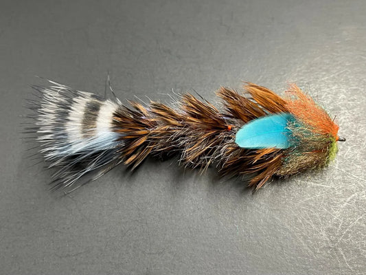 Feather Brush Head Game Changer: Rainbow Darter BLUE