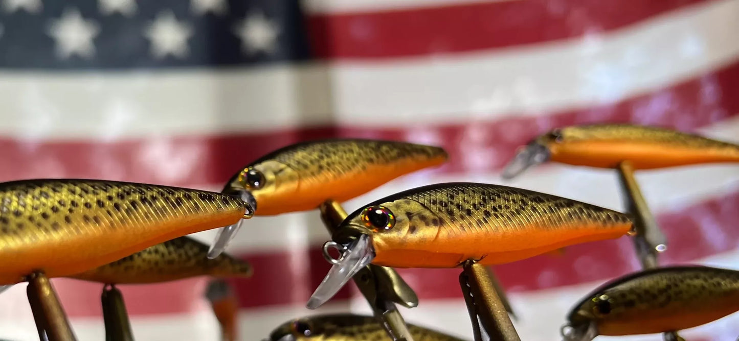 Backwoods Jerk Bait - Gold Trout