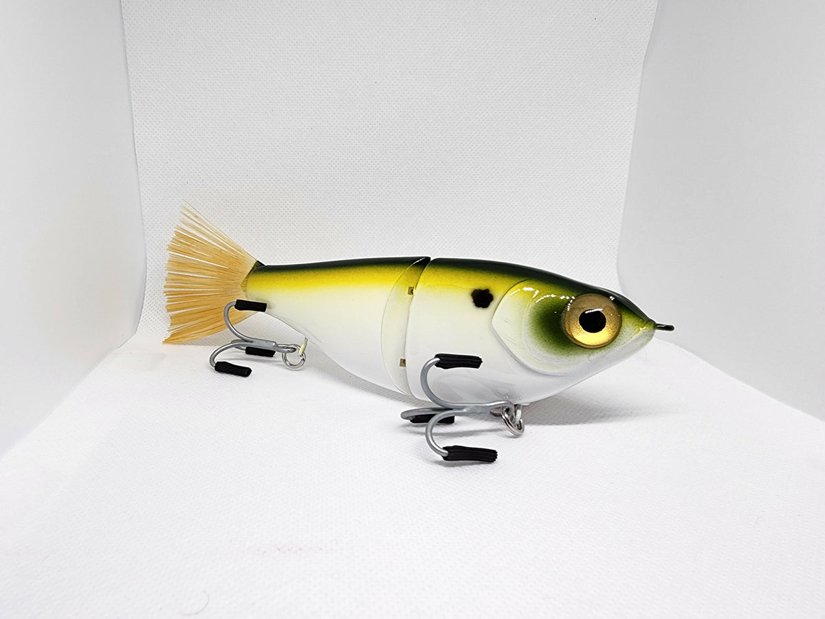 7" Greenback glide bait