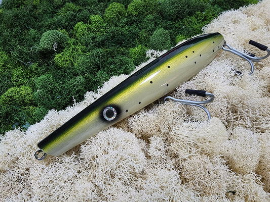 8" Bunker Pencil - 3.9oz floating