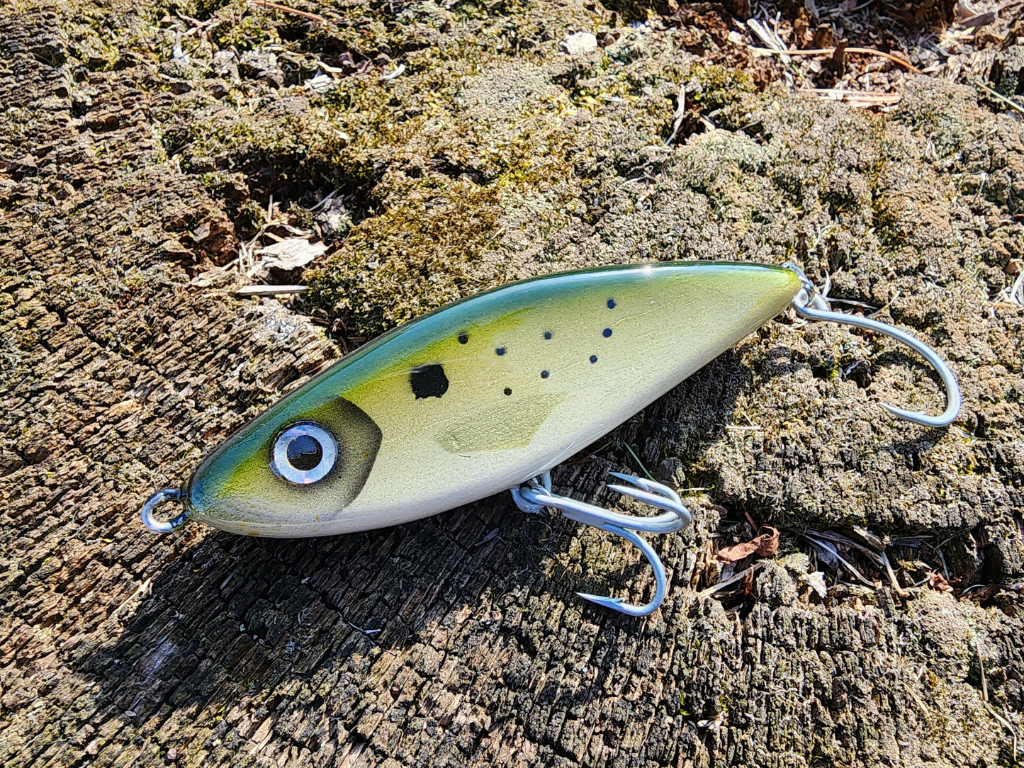 5" Harbor Hammer glide bait (Bunker)
