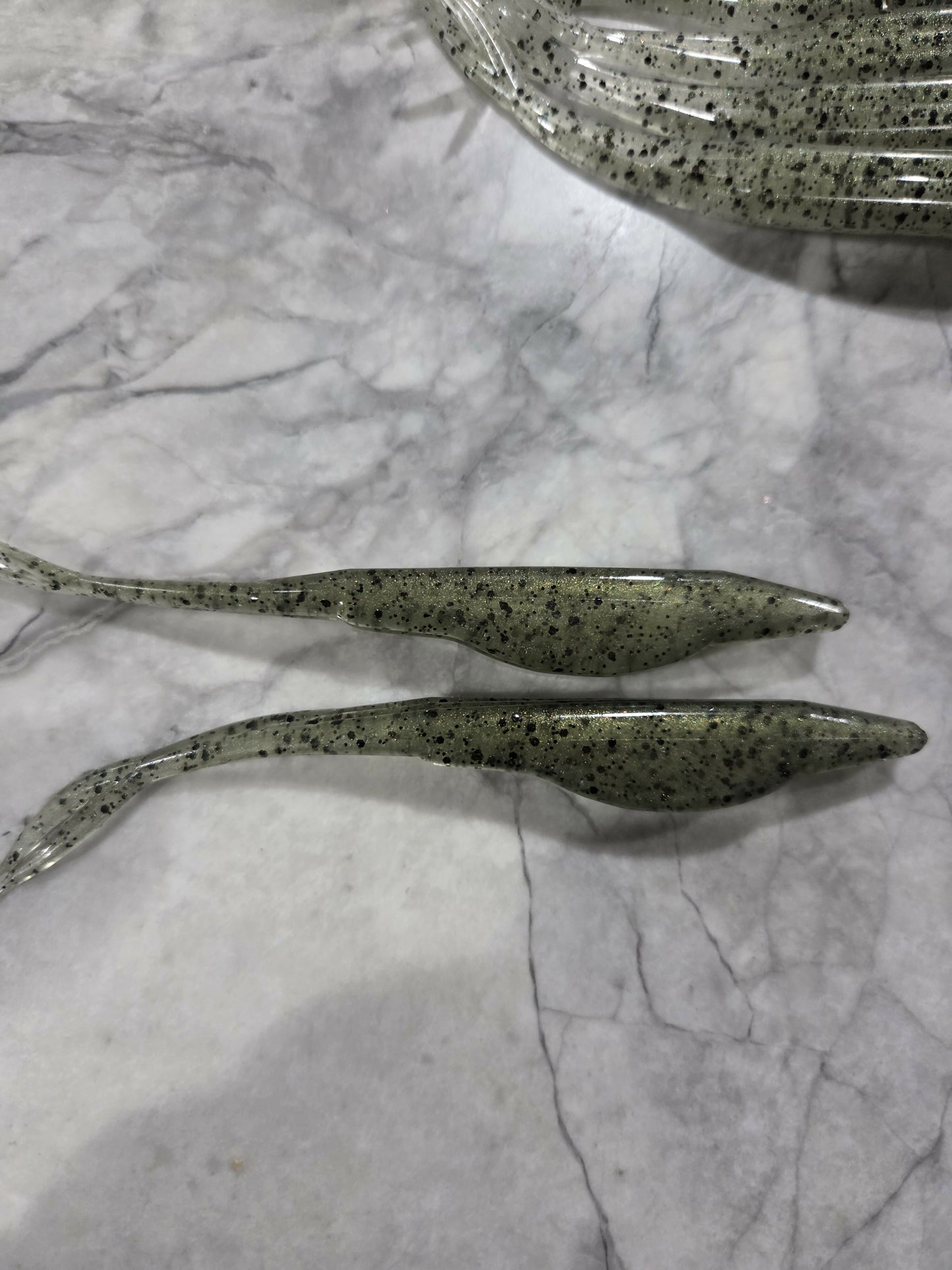 5" forktail fluke shad minnow
