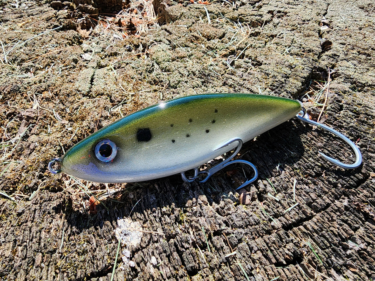 5" Harbor Hammer glide bait (Bunker)