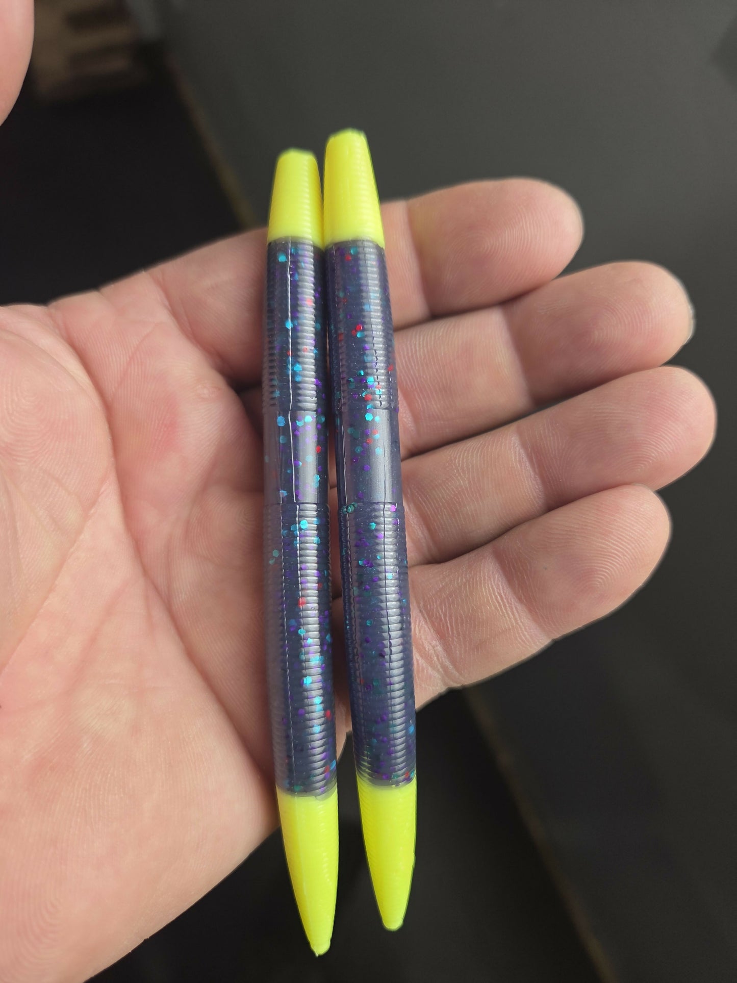 Double shot 5" senko style stickbait worm