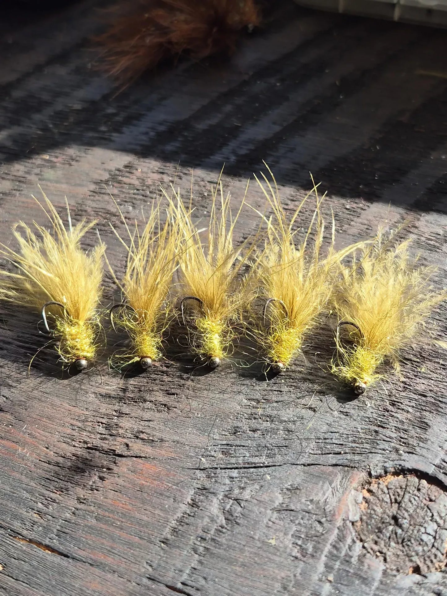 Olive Balanced Leech - 6 Pack