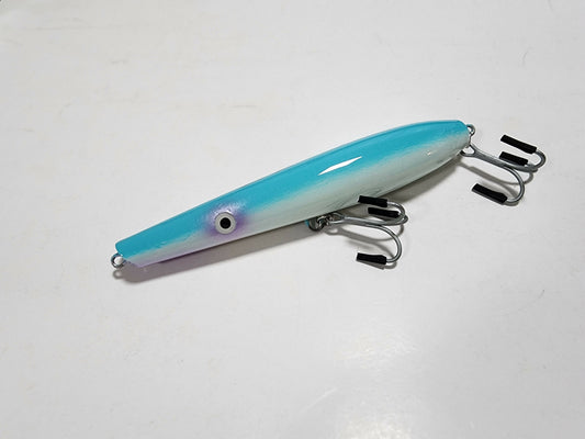 8" EF5 Pencil Popper (Blue/Pearl)