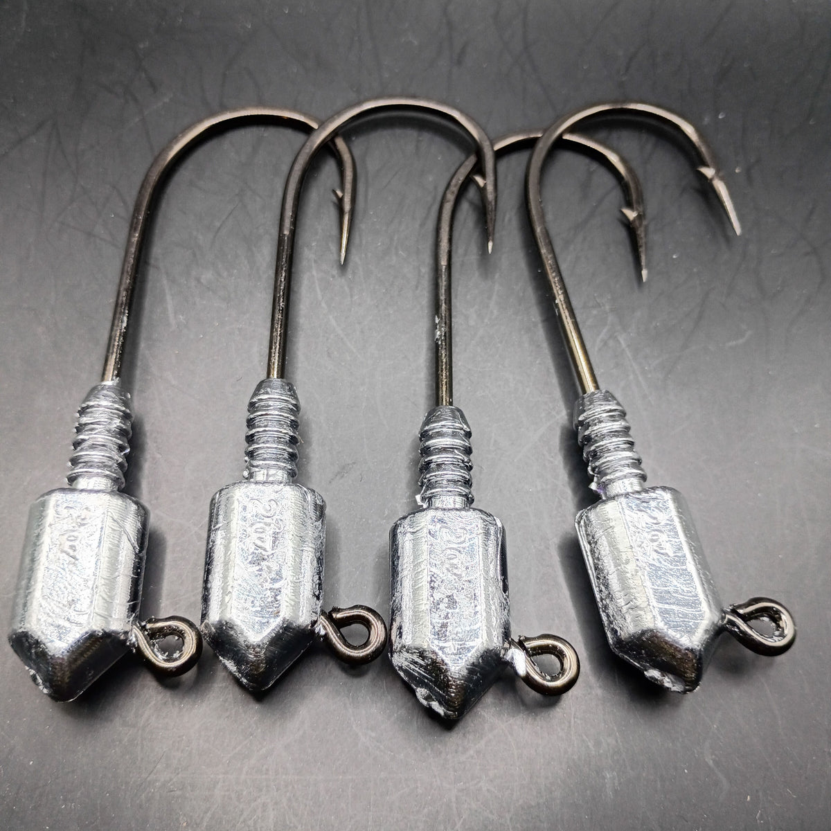 2x Strong 10/0 Flatside Jigs