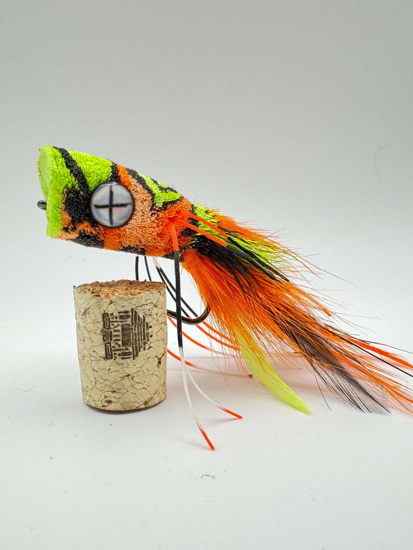 Deer Hair Popper - 1/0 Firetiger