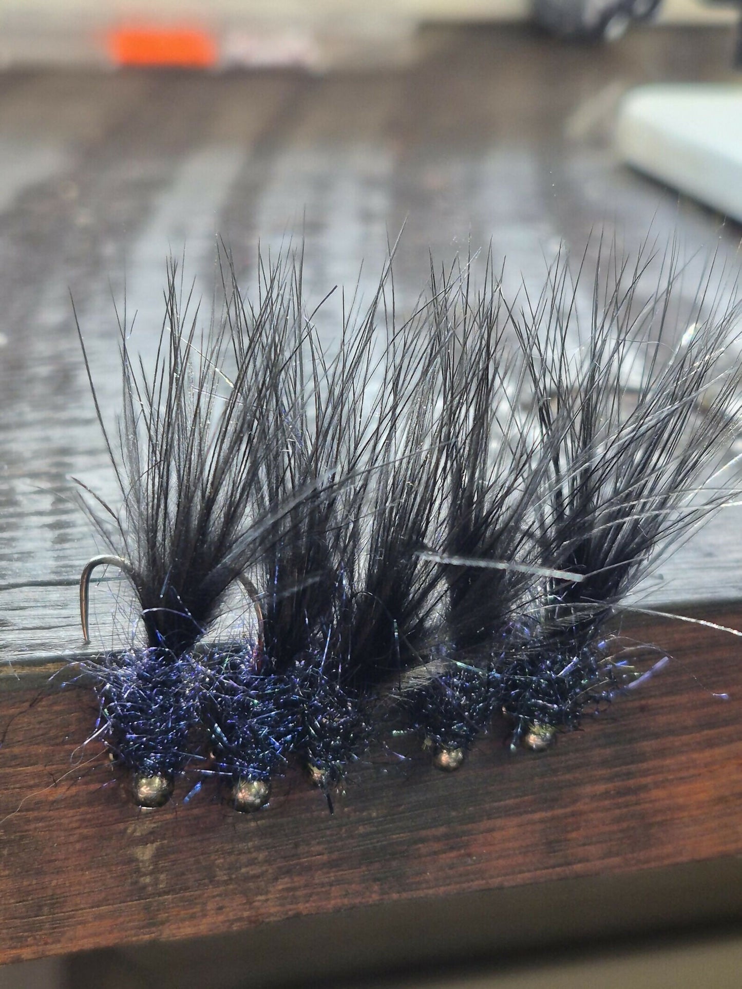 Black UV Balanced Leech - 6 Pack