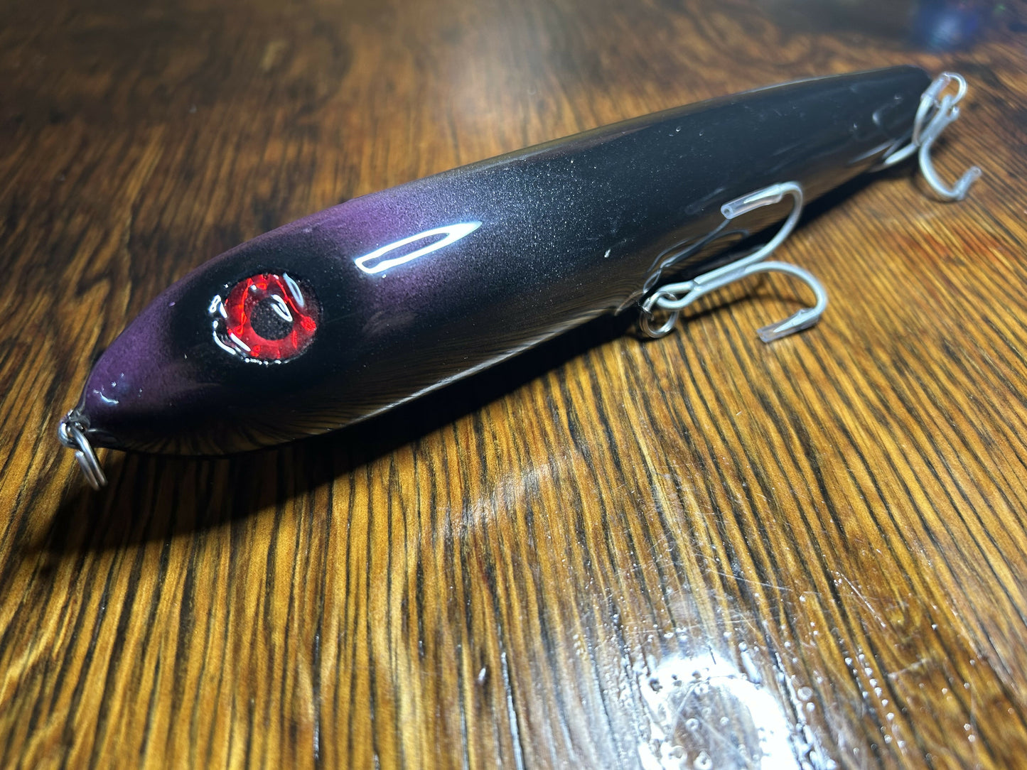 Big 10" Blurple Spook Walking Bait
