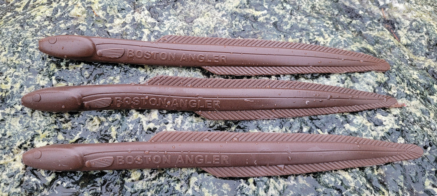 Silicone Eel- Brown