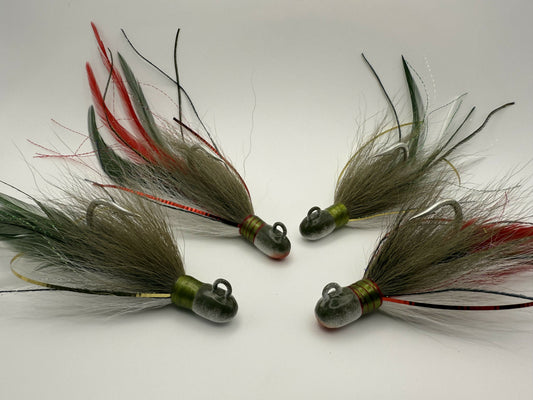 Sand Eel (Bleeding) - Bear's Bucktails