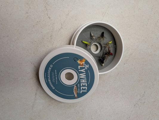 The Flywheel fly box