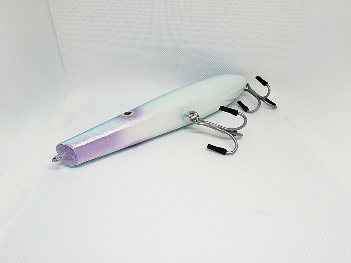 8" EF5 Pencil Popper (Blue/Pearl)