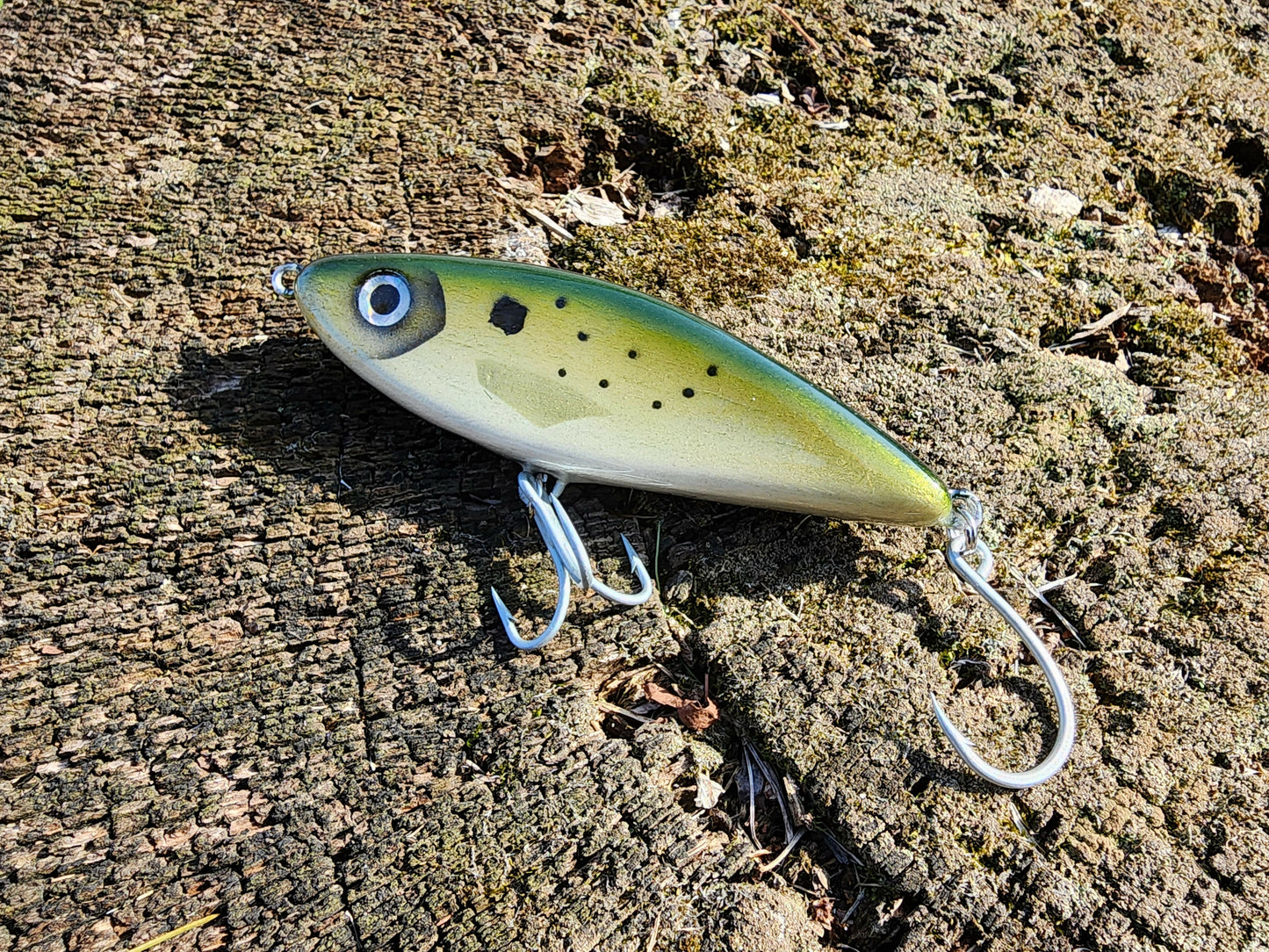 5" Harbor Hammer glide bait (Bunker)