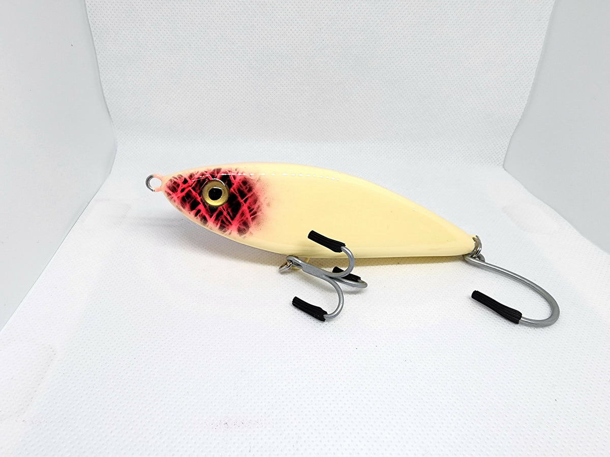 5" Harbor Hammer glide bait (Static Pink)