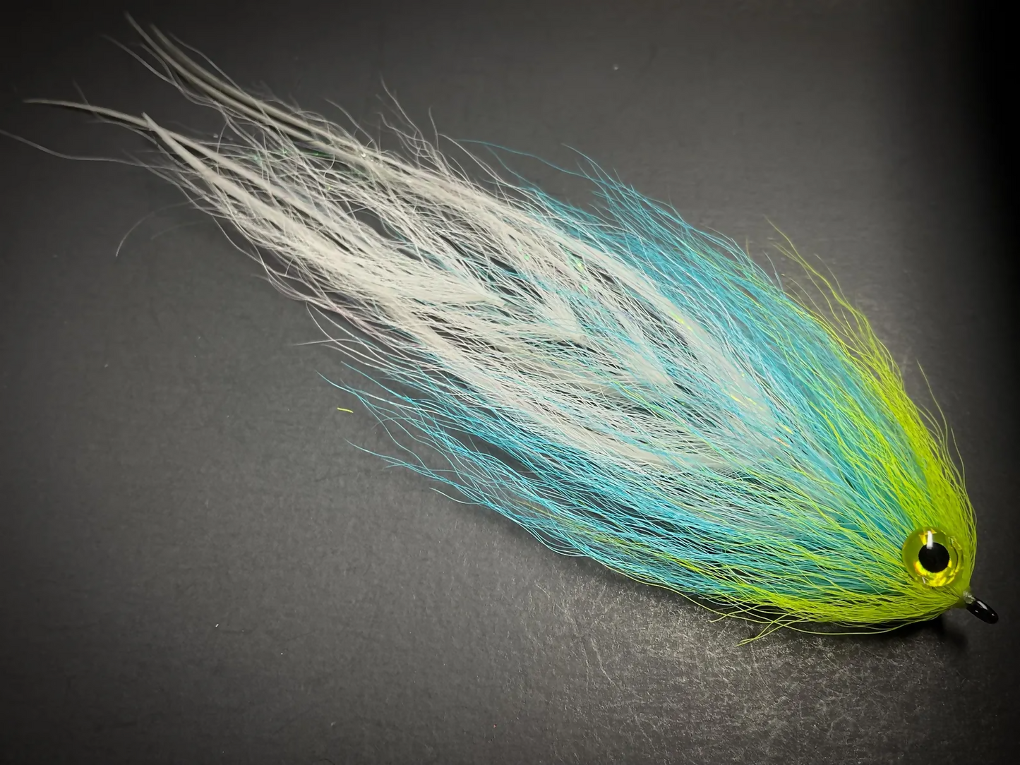 Beast Fleye: CHARTREUSE/BLUE