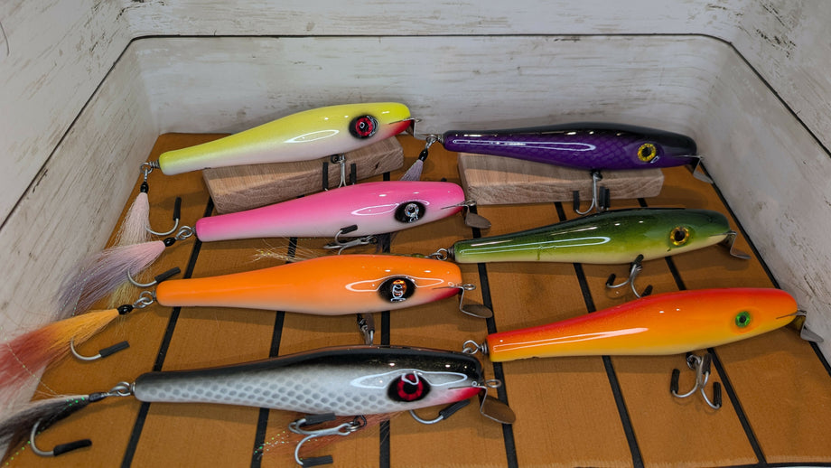 Tackle made by Mallory Lures