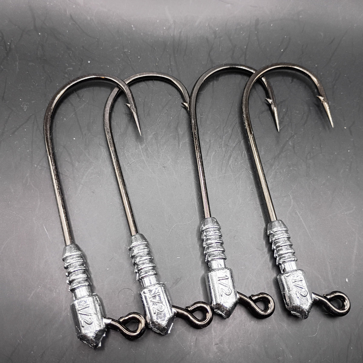 2x Strong 10/0 Flatside Jigs