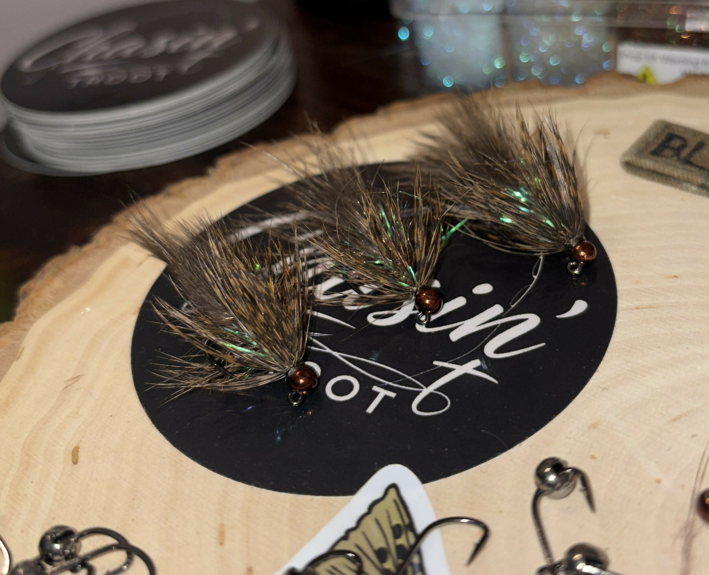 Brown/Coffee Jig Streamer