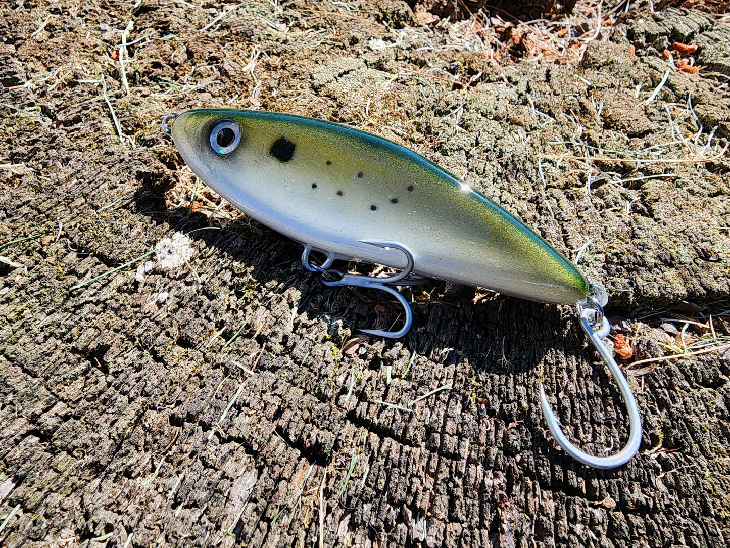 5" Harbor Hammer glide bait (Bunker)