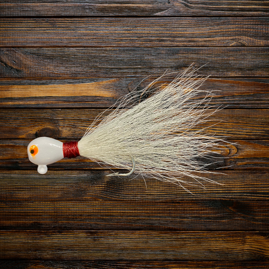 Custom Hand Tied 1/2oz Bucktail with MooreLock Technology