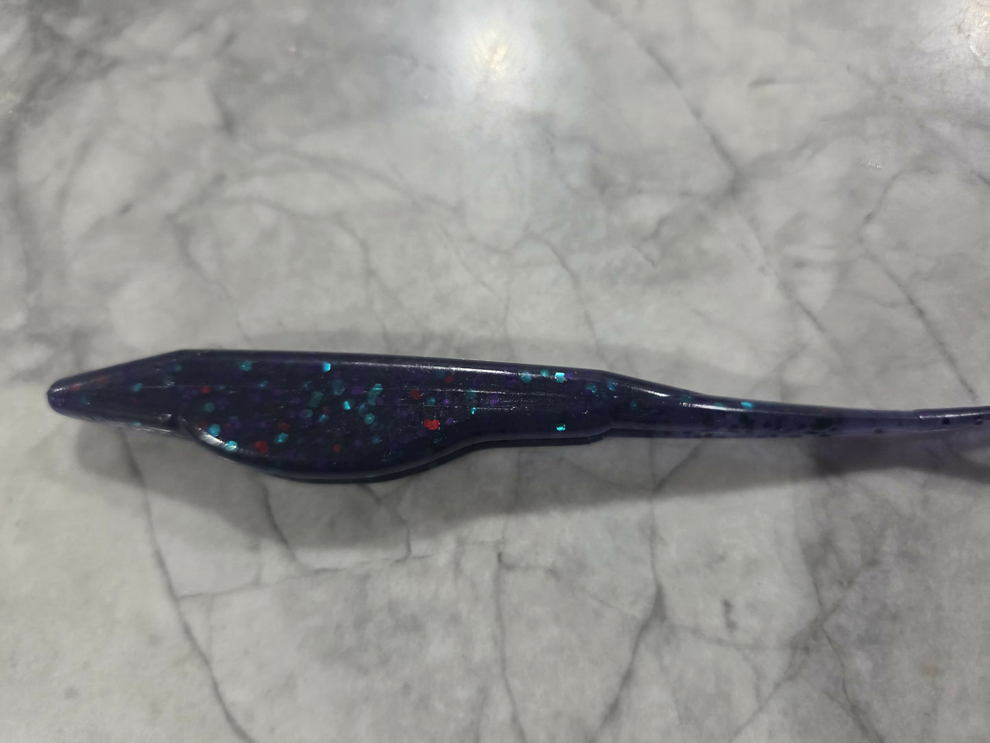 5" forktail fluke shad minnow