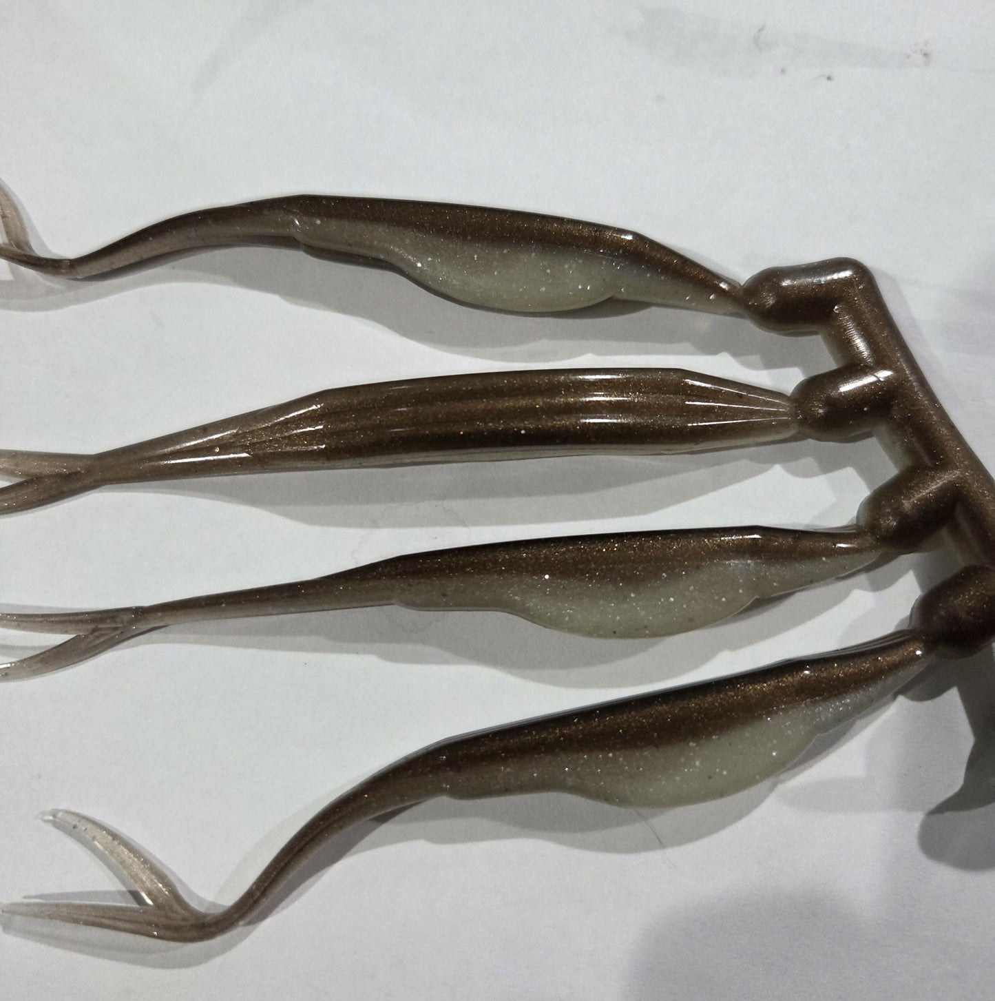 5" forktail fluke shad minnow