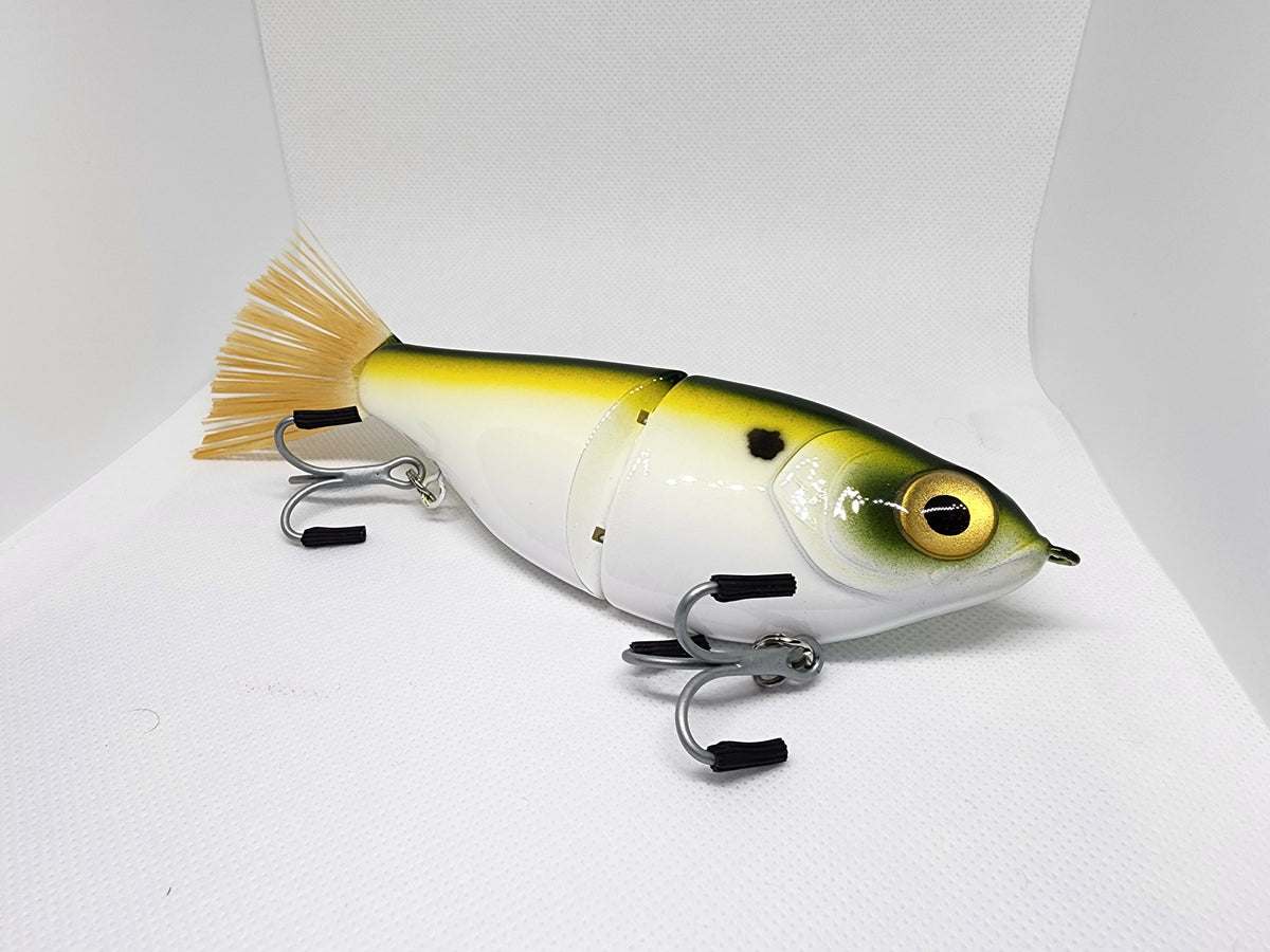 7" Greenback glide bait
