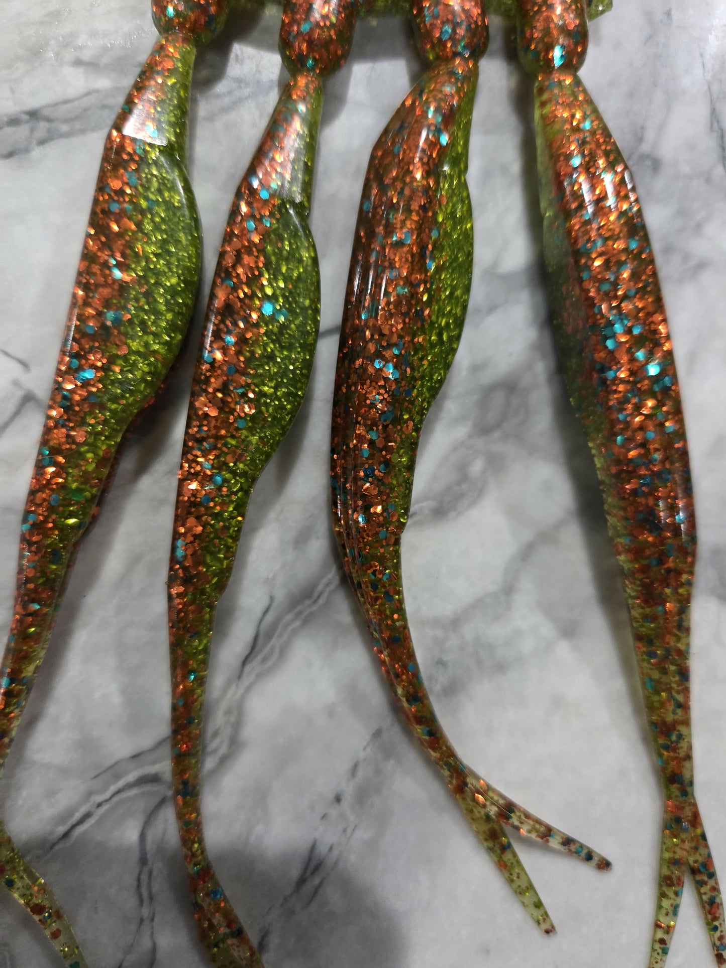 5" forktail fluke shad minnow